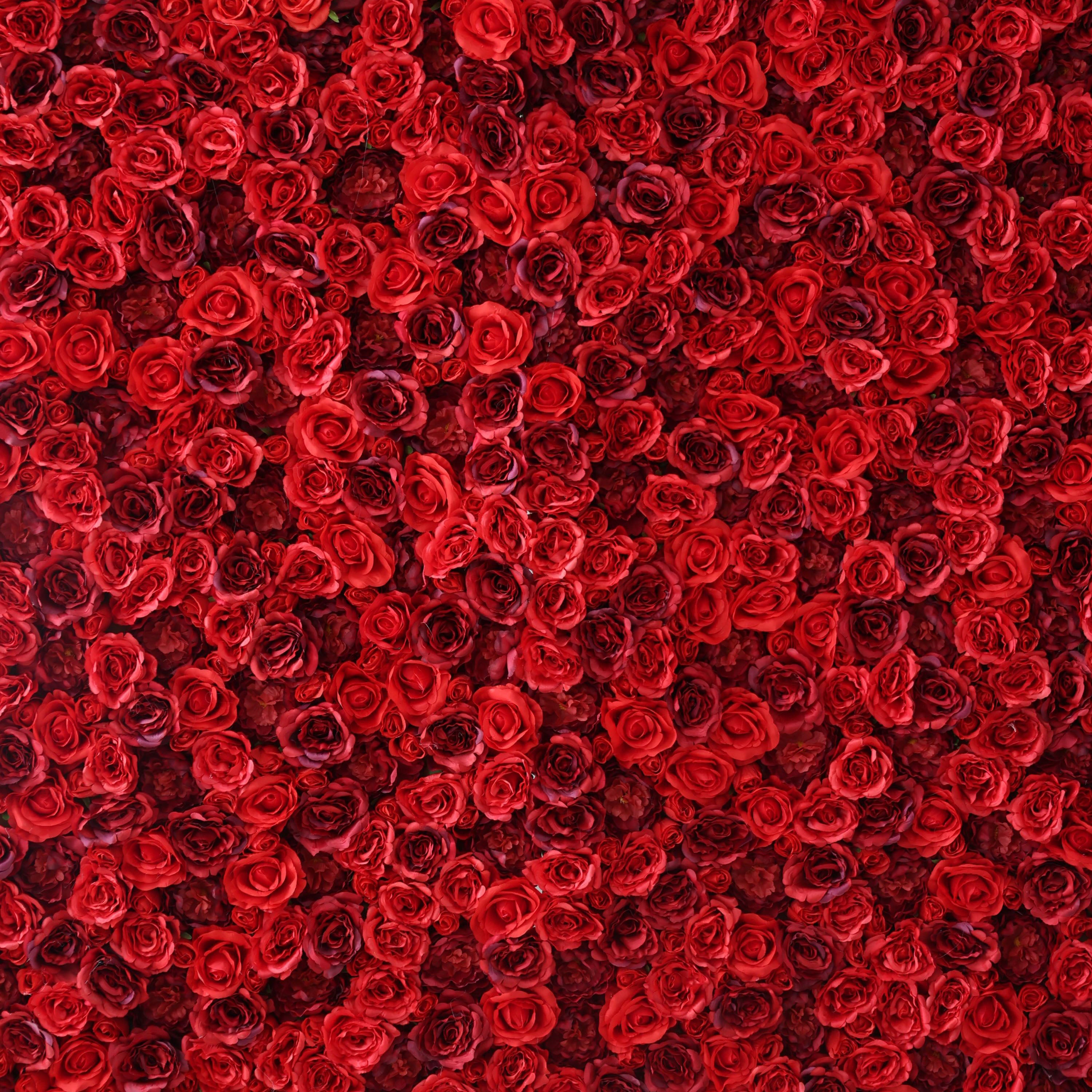 Valar Blumen aufrollen Stoff Künstliche Blumen wand Hochzeit Hintergrund, Blumen Party Dekor, Event Photography-VF-326