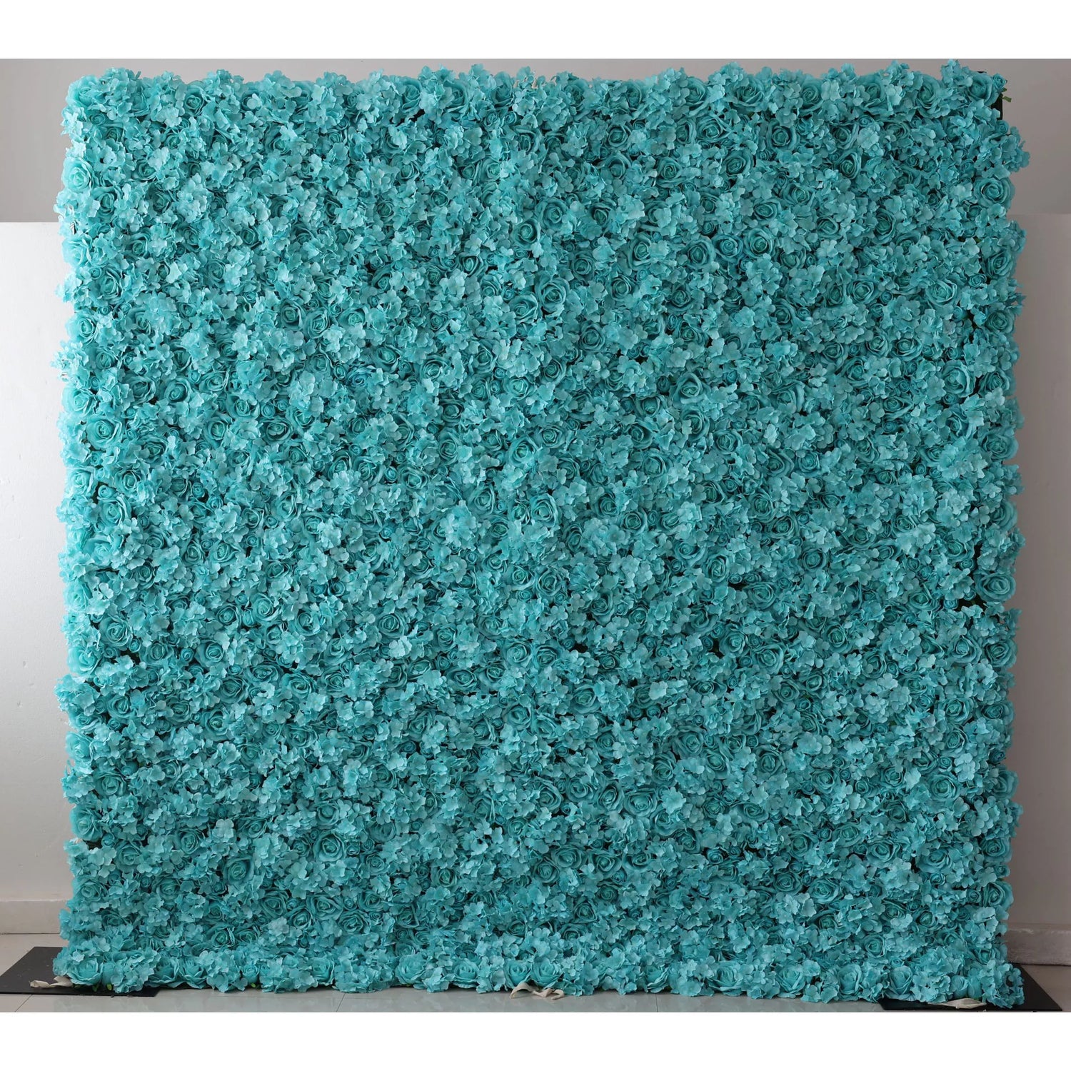 발라 플라워 롤업 패브릭 인조 꽃 벽 웨딩 배경, 꽃 파티 장식, 이벤트 사진-VF-104