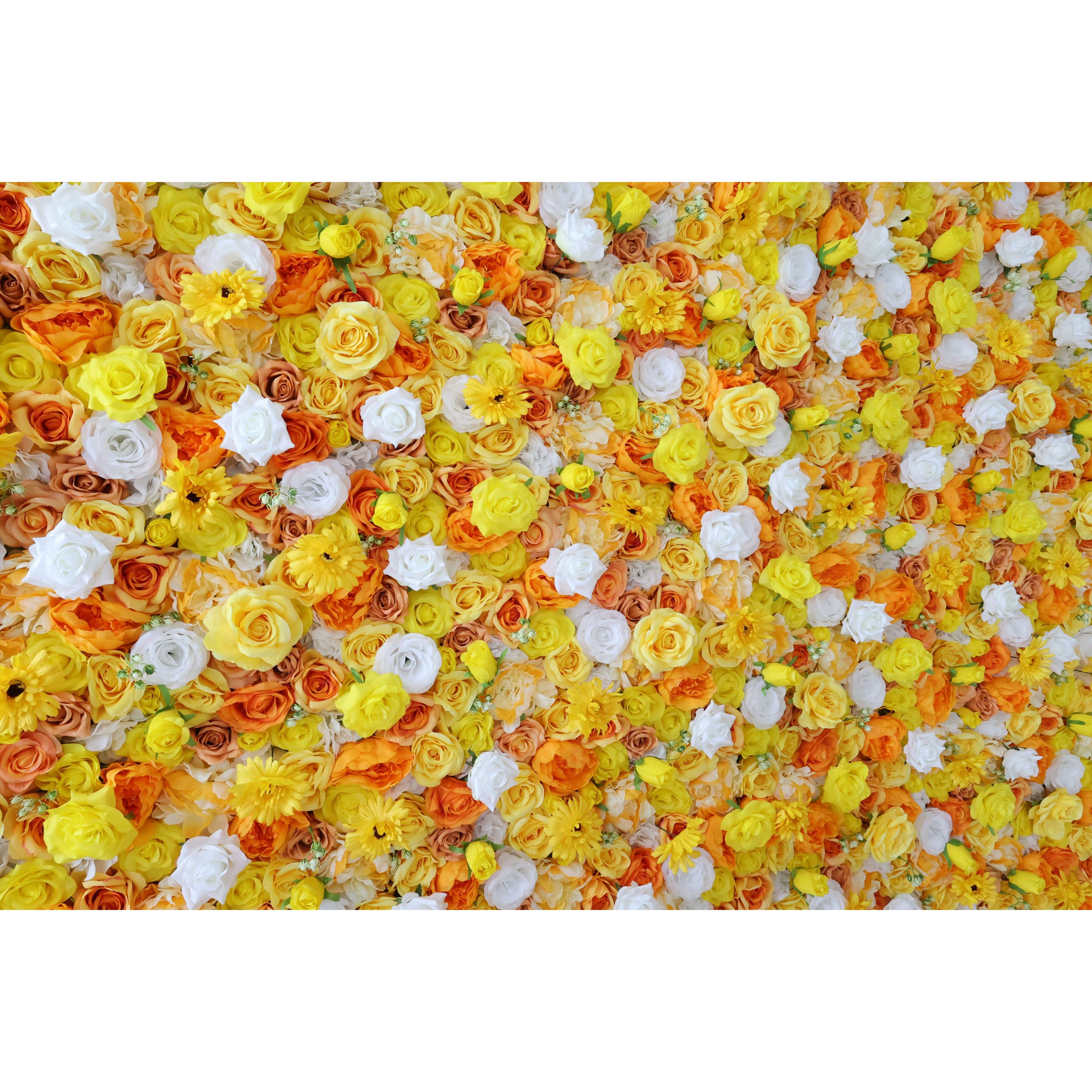 발라 플라워 롤업 패브릭 인조 꽃 벽 웨딩 배경, 플로럴 파티 장식, 이벤트 사진-VF-346