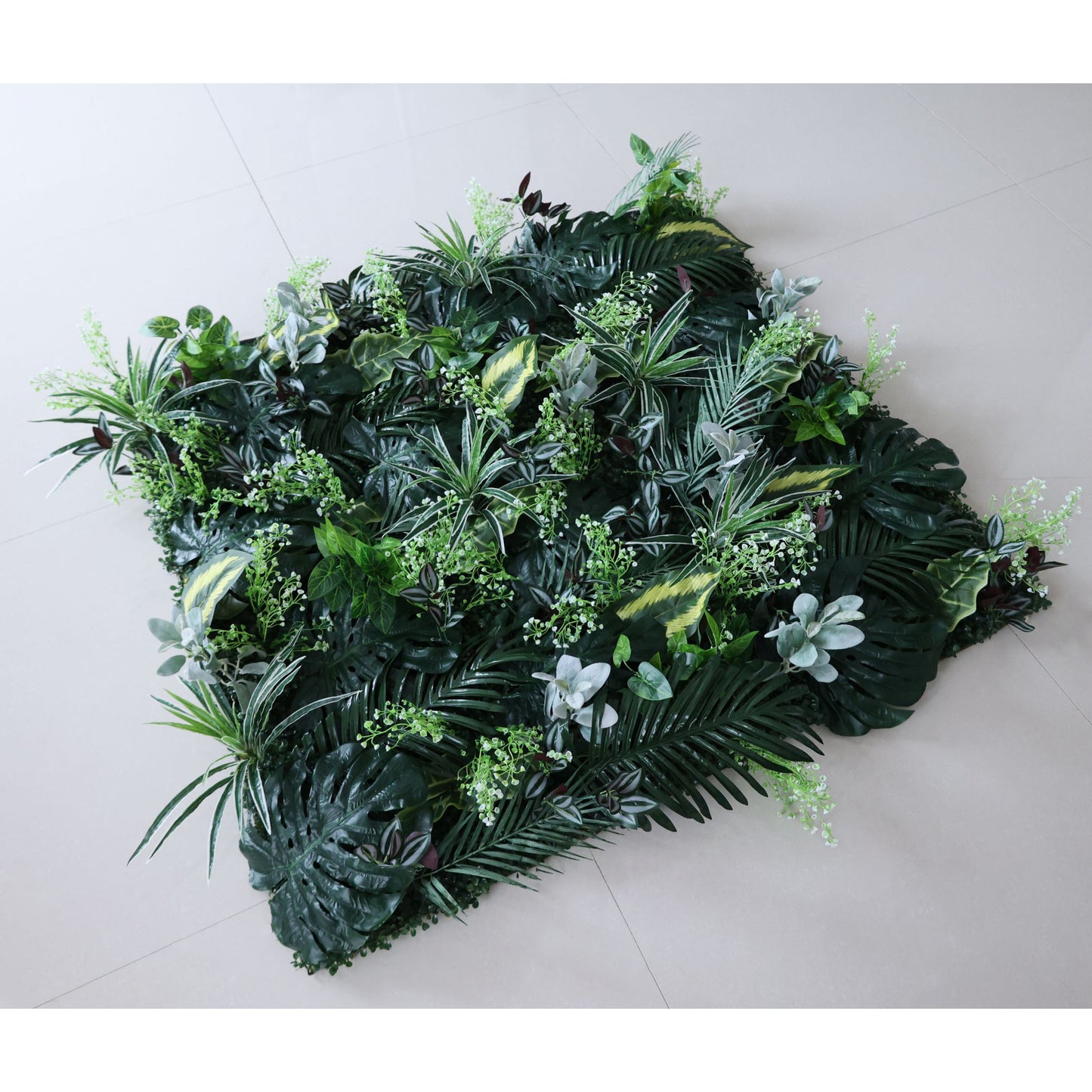 ValarFlowers artificial flower wall backdrop with lush full roses peonies hydrangeas and greenery, luxury wedding event party photo booth decor