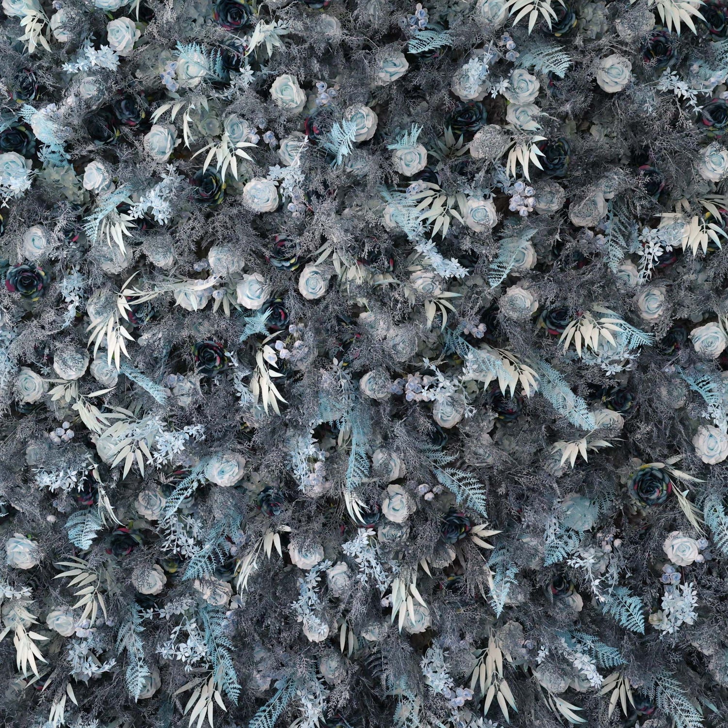 발라 플라워 롤업 패브릭 인조 꽃 벽 웨딩 배경, 플로럴 파티 장식, 이벤트 사진-VF-293