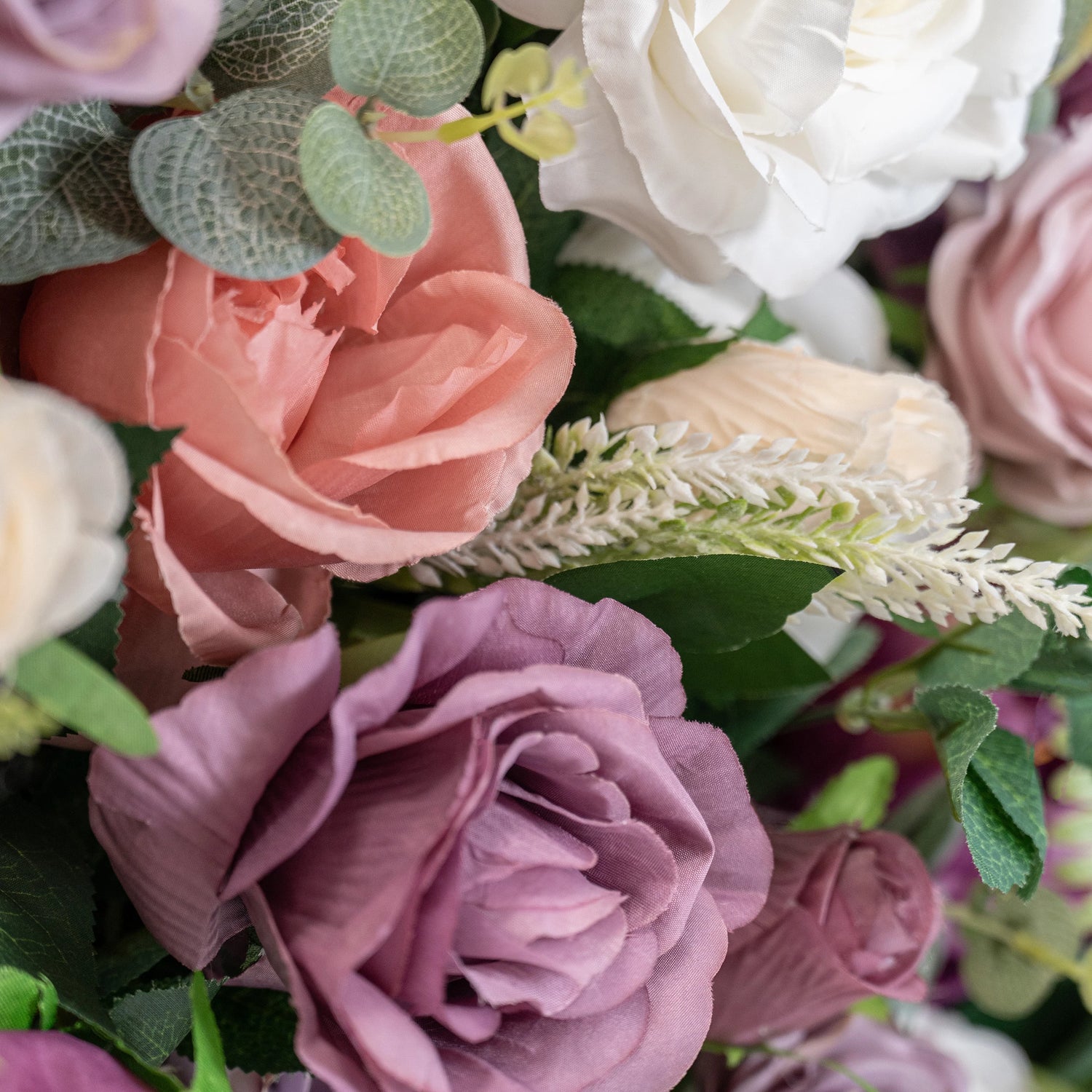 Gorgeous Roll Up Fabric Artificial 3D Magenta & Pink Artificial Flower Wall - Perfect for Forest Weddings, Events, and Home Decor-VF-154