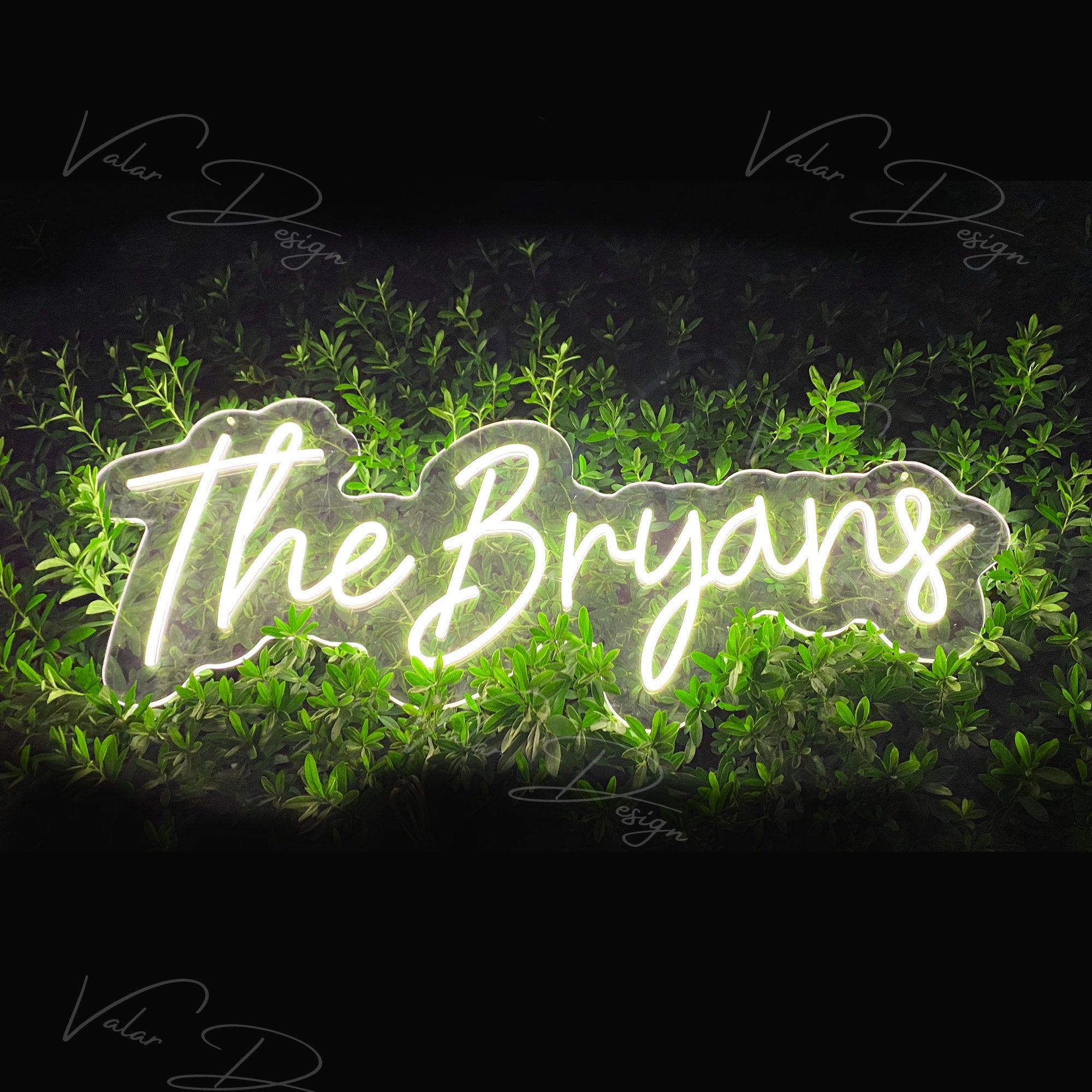 Custom LED Signs, Handwriting Surname, Creative Gift Idea, Mr&Mrs Wedding Backdrop, Bride to Be Sign, House Decoration- Custom Order