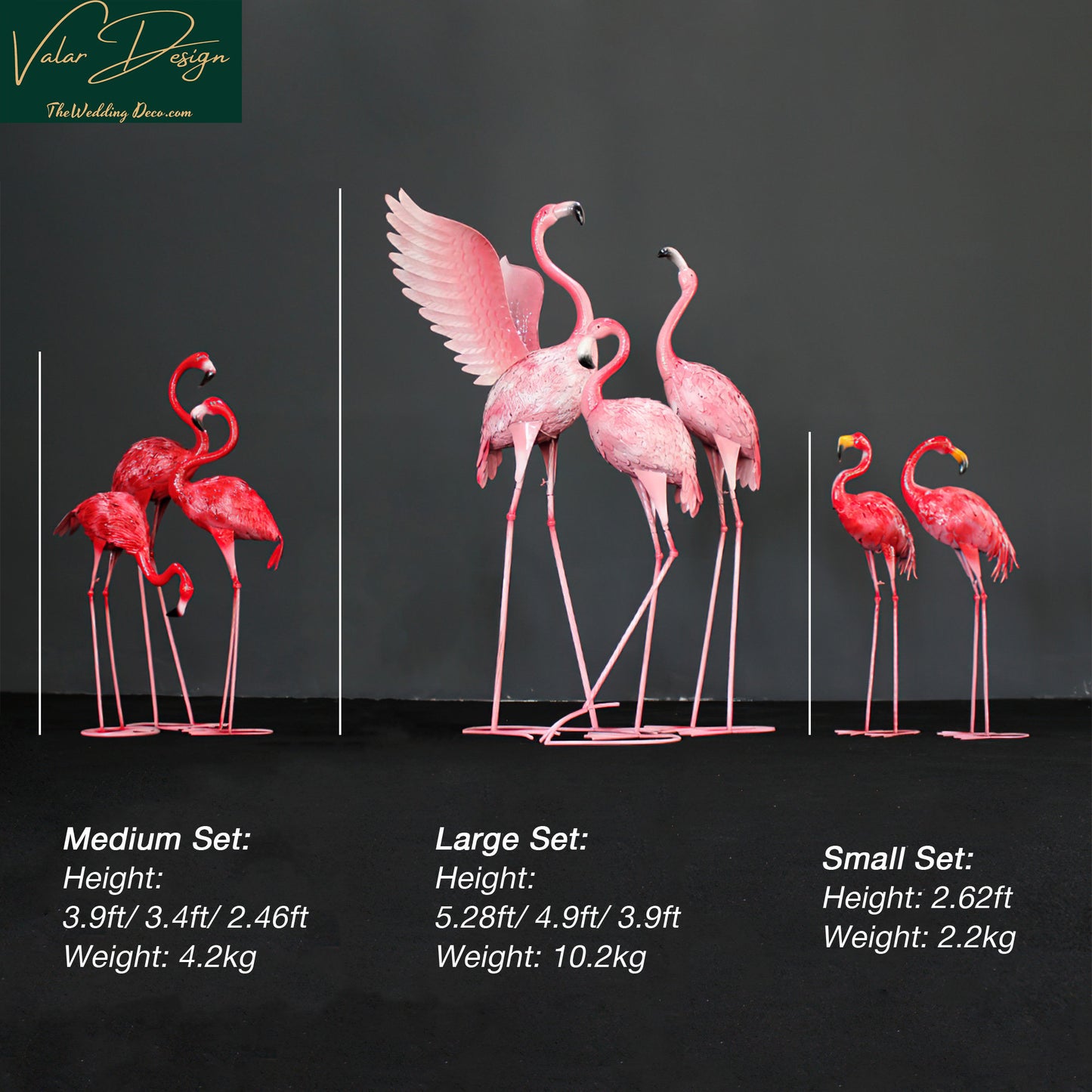 Custom 5.28ft Tall Standing Pinky/Red Metal Yard Flamingo Outdoor Garden Decor for Wedding Party Ornament/ Garden Stakes/ Mon's Gift