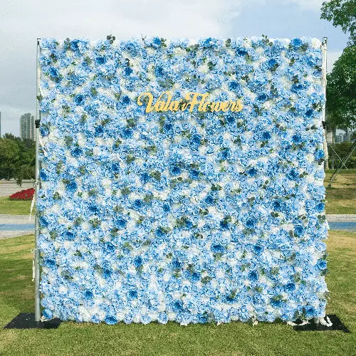 Azure Adoration: An ocean-inspired ensemble of blue blooms, symbolizing the serenity and allure of the vast seas and nature's calming embrace.