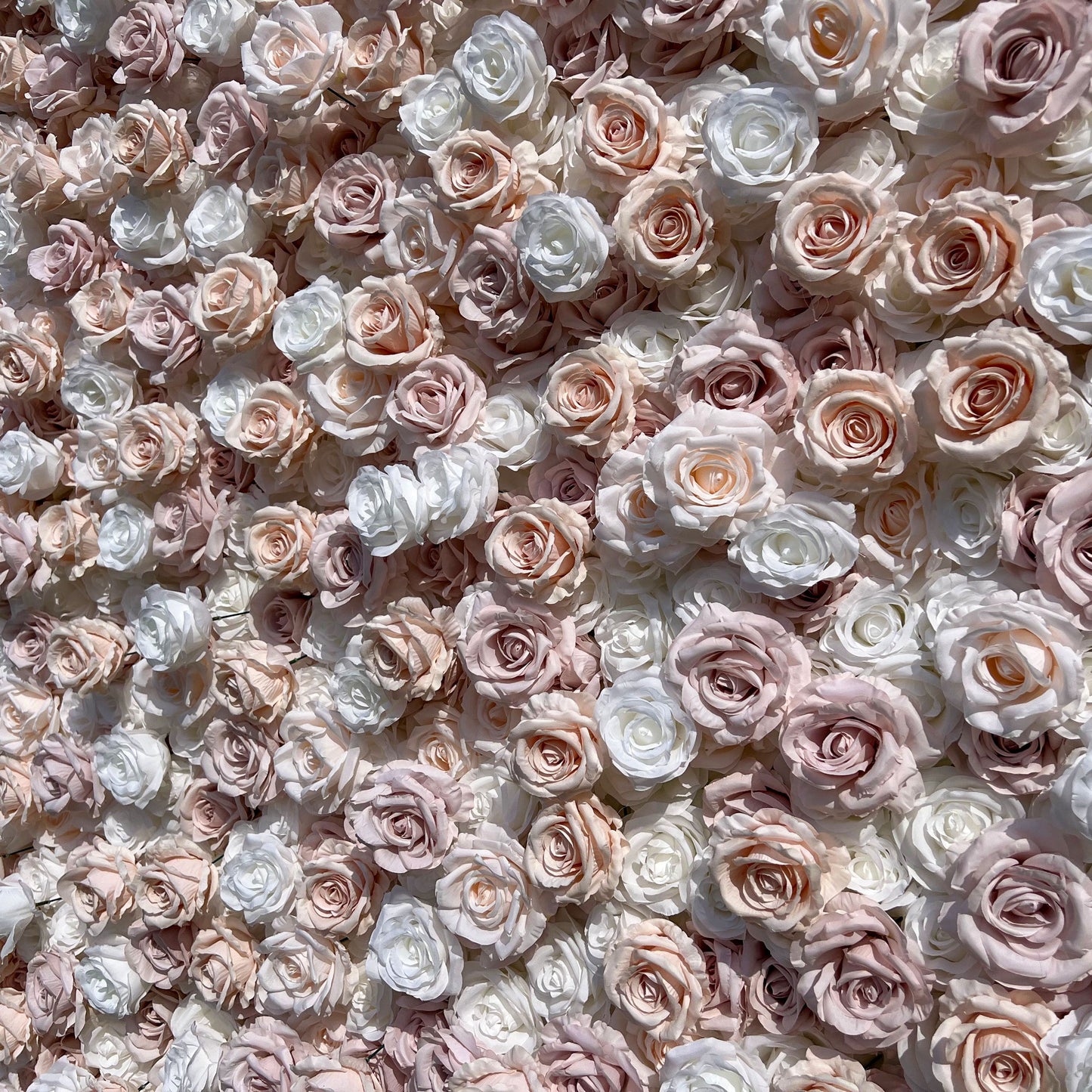 Élégant blanc & vert fleur mur toile de fond - enroulement tissu mur - décor de fête nuptiale - lieux de mariage célébration floral mur-VF-340-2
