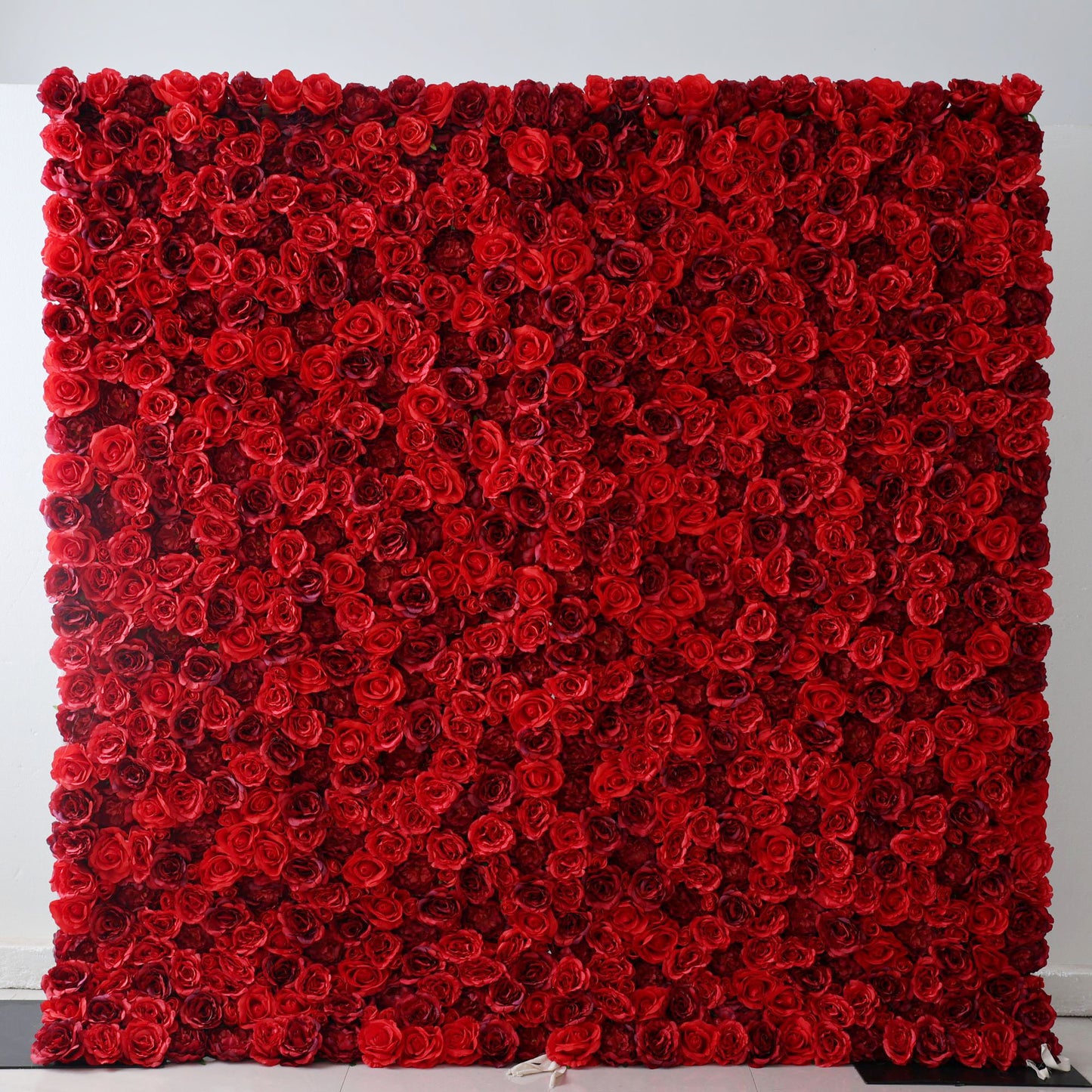 ValarFlowers artificial flower wall backdrop with pink roses peonies hydrangeas and greenery for wedding ceremony photo booth party decor
