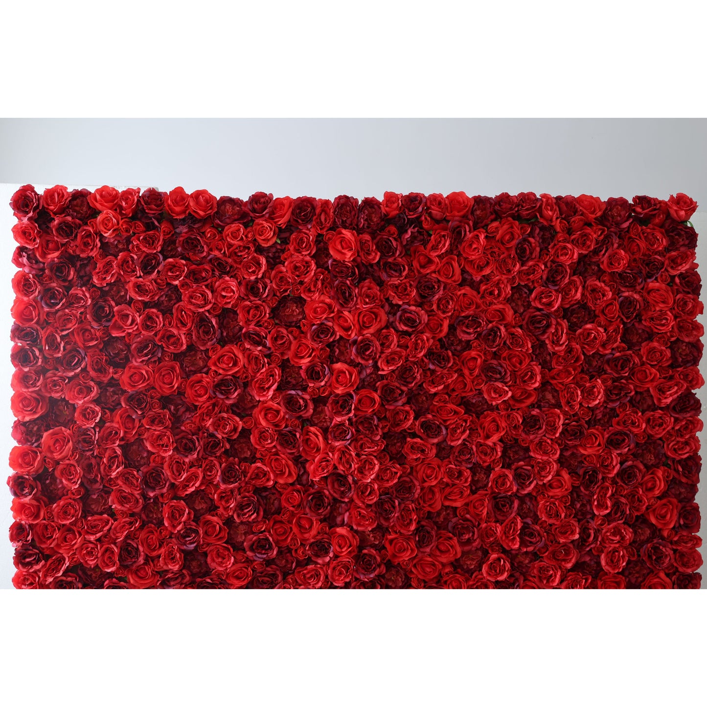 ValarFlowers luxury pink white rose peony hydrangea greenery artificial flower wall backdrop for wedding party photo booth event decor