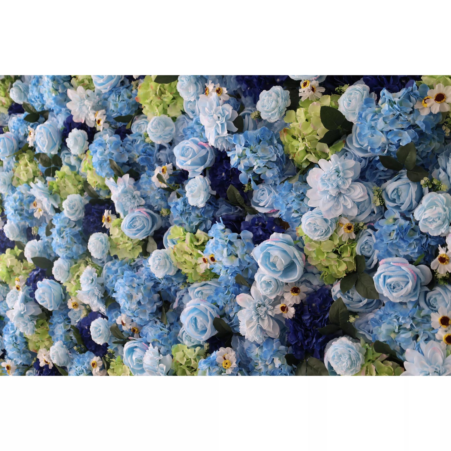 ValarFlowers artificial flower wall backdrop with lush pink roses peonies hydrangeas for wedding ceremony photo booth party decoration