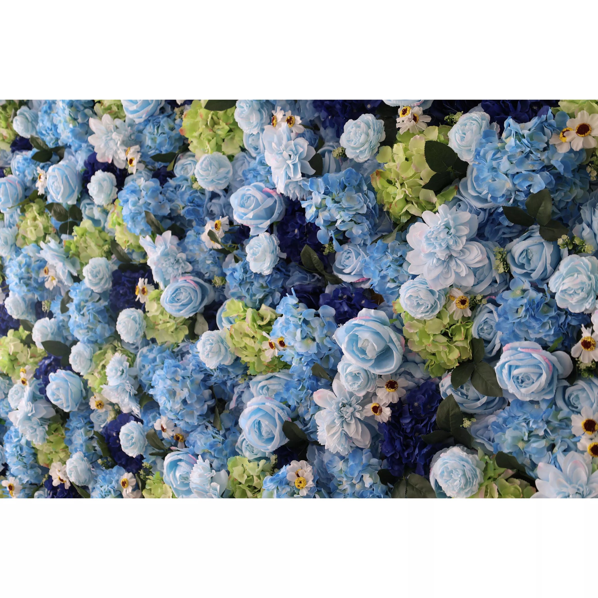 ValarFlowers artificial flower wall backdrop with lush pink roses peonies hydrangeas for wedding ceremony photo booth party decoration