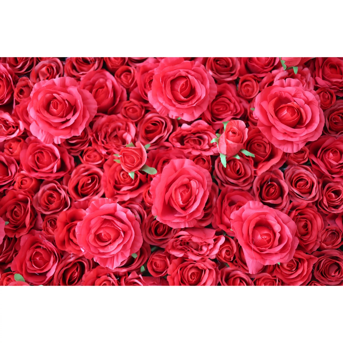 ValarFlowers red rose peony artificial flower wall backdrop for wedding, party, photo booth, luxury faux floral panel