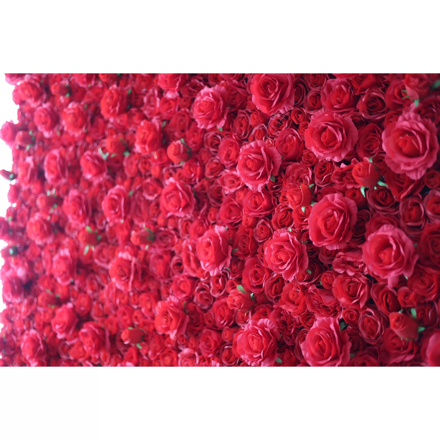 ValarFlowers red rose peony hydrangea artificial flower wall backdrop for wedding party photo booth decor - luxury silk floral panel