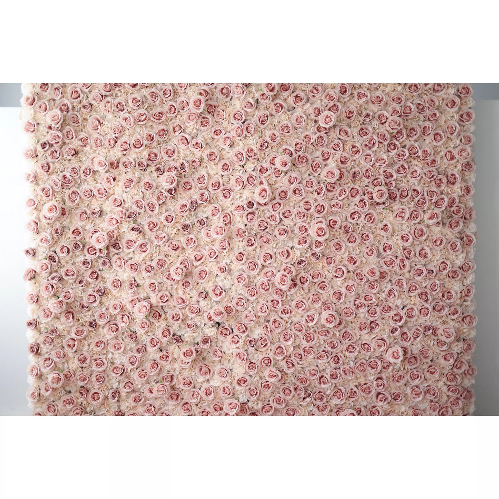 ValarFlowers artificial pink rose & peony floral wall, hydrangea backdrop for wedding, photo booth, event decor