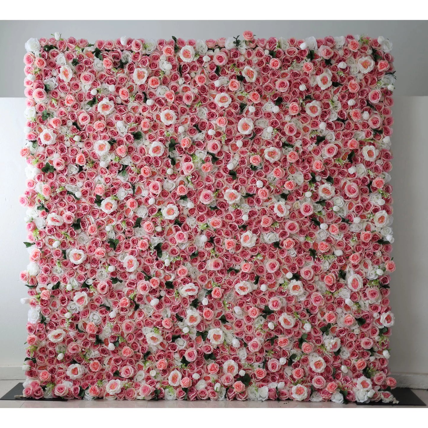 ValarFlowers luxury faux rose and peony flower wall backdrop for wedding, party, bridal shower, photo booth, venue decor