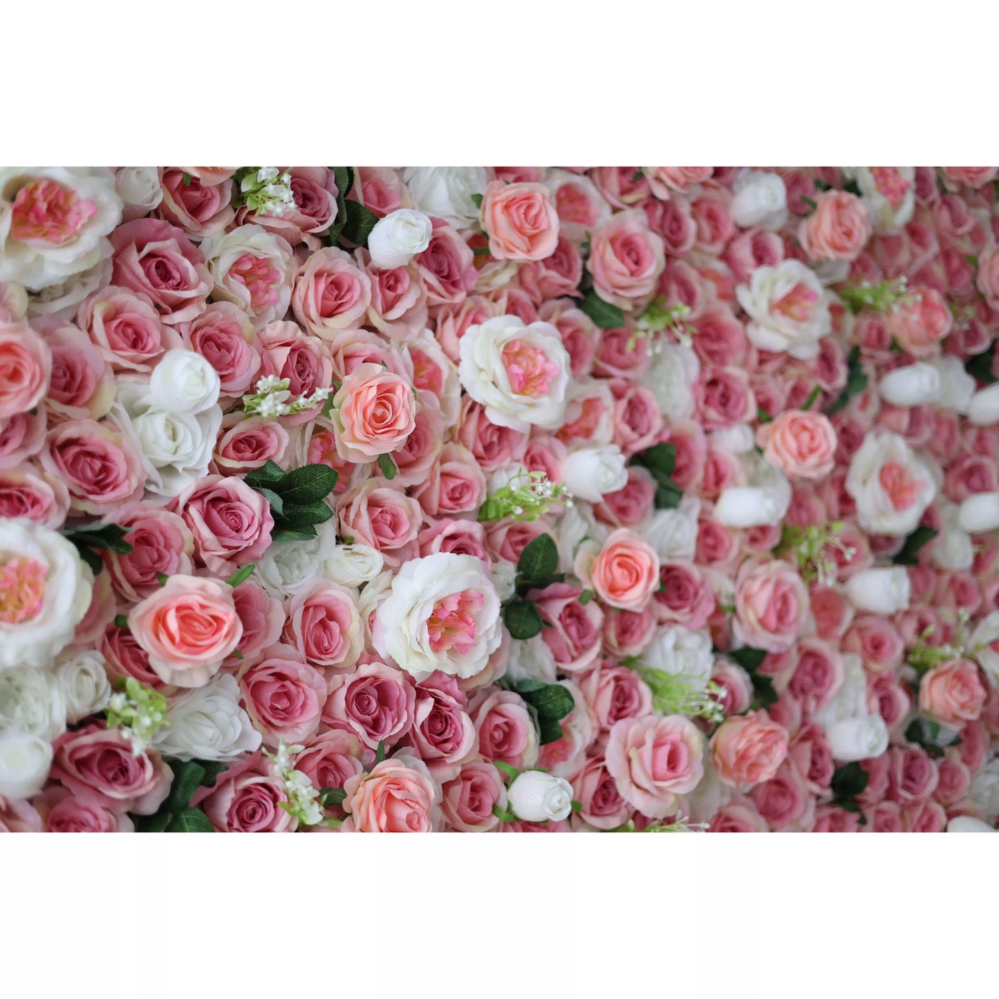 ValarFlowers artificial pink rose peony hydrangea flower wall backdrop for wedding ceremony arch photo booth luxury faux floral panel decor