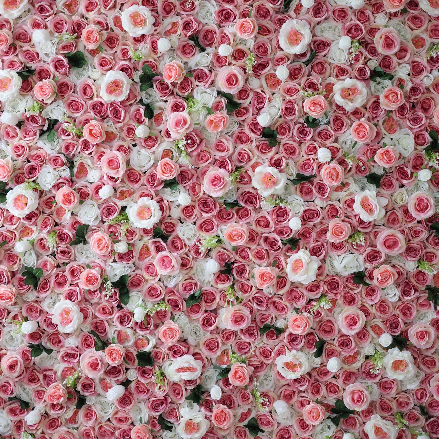 ValarFlowers artificial rose and peony flower wall backdrop with hydrangeas for wedding, party and photo booth decor