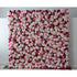 Valar Flowers: This large artificial flower wall features a rich mix of blooms. Red blossoms form the base, adorned with white hydrangeas, pink roses, peach - colored carnations, and small white flowers. The dense, colorful arrangement creates a vibrant, romantic backdrop, ideal for weddings or events, adding an elegant and decorative touch. 
