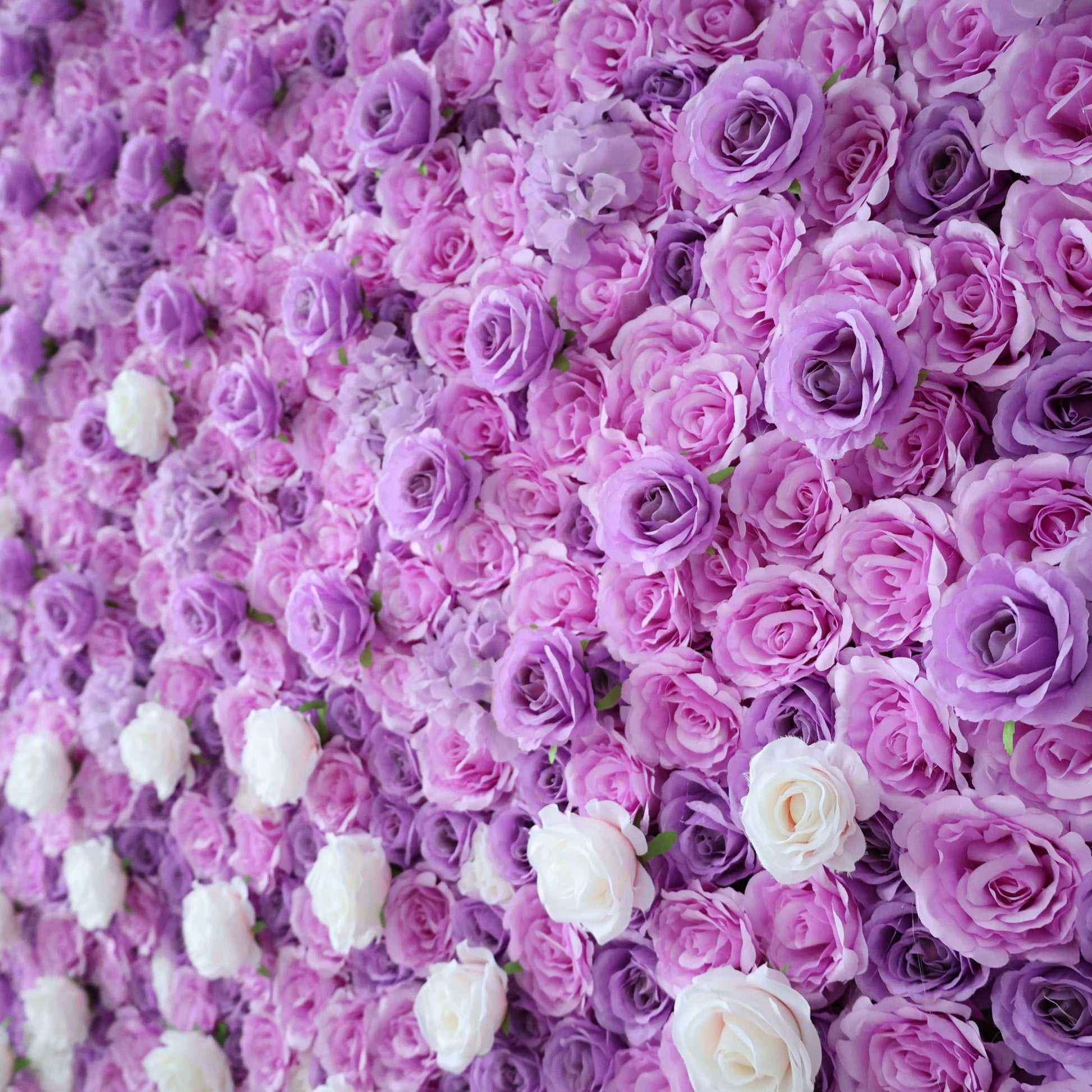ValarFlowers luxury artificial flower wall backdrop with pink roses, peonies, hydrangeas and greenery for wedding party photo booth decor
