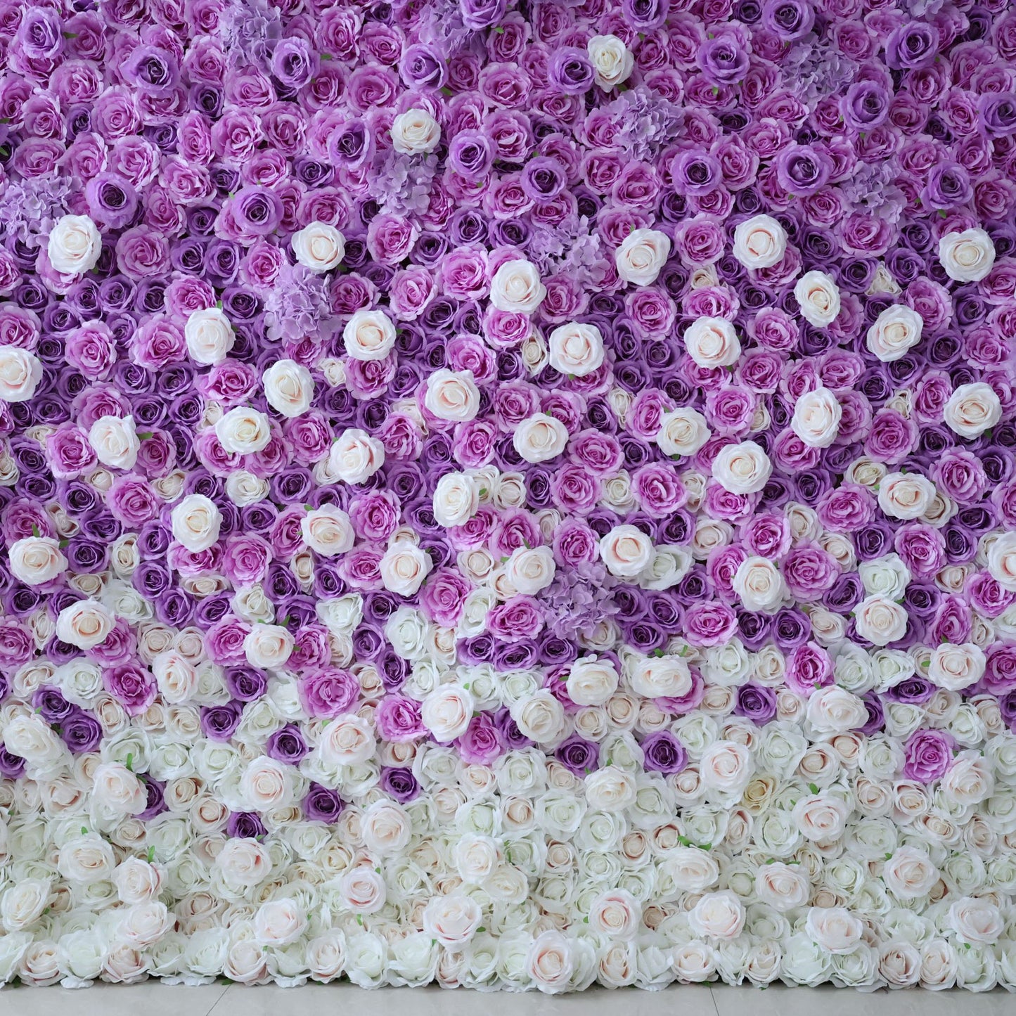 ValarFlowers luxury artificial flower wall with pink roses peonies hydrangeas and greenery - stunning wedding backdrop or party photo booth decor