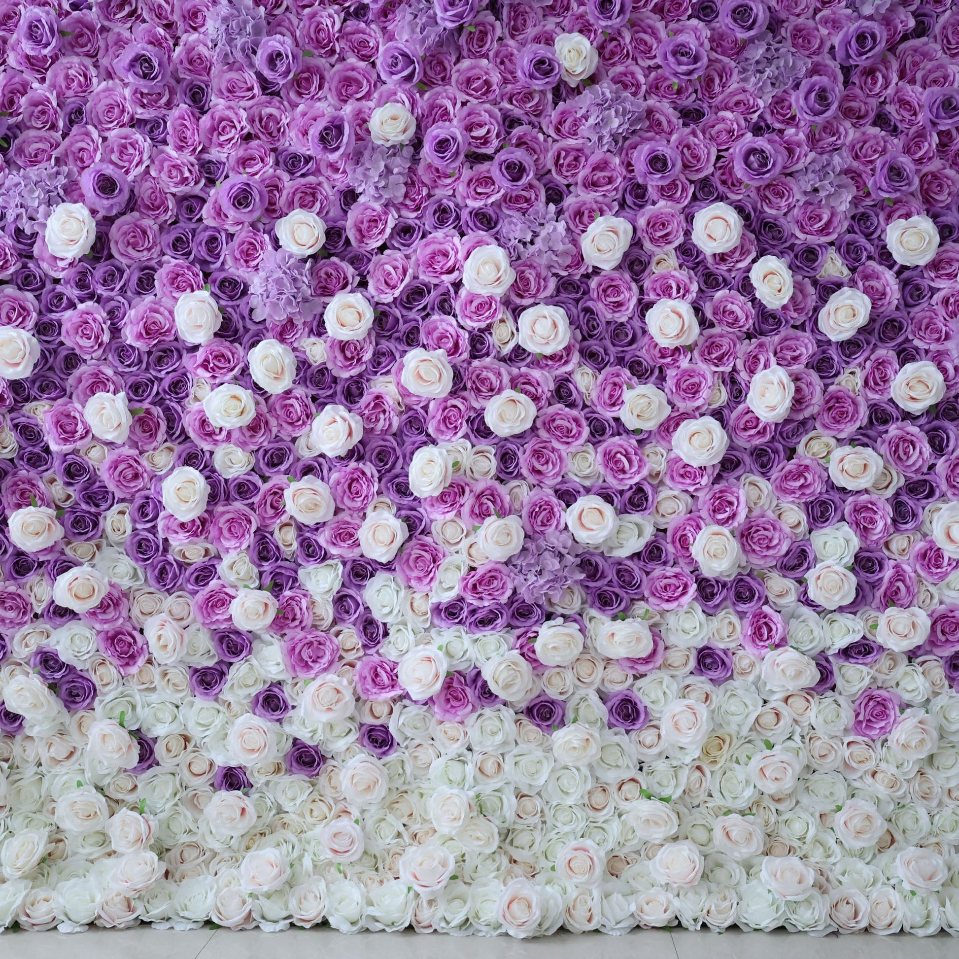 ValarFlowers luxury artificial flower wall with pink roses peonies hydrangeas and greenery - stunning wedding backdrop or party photo booth decor