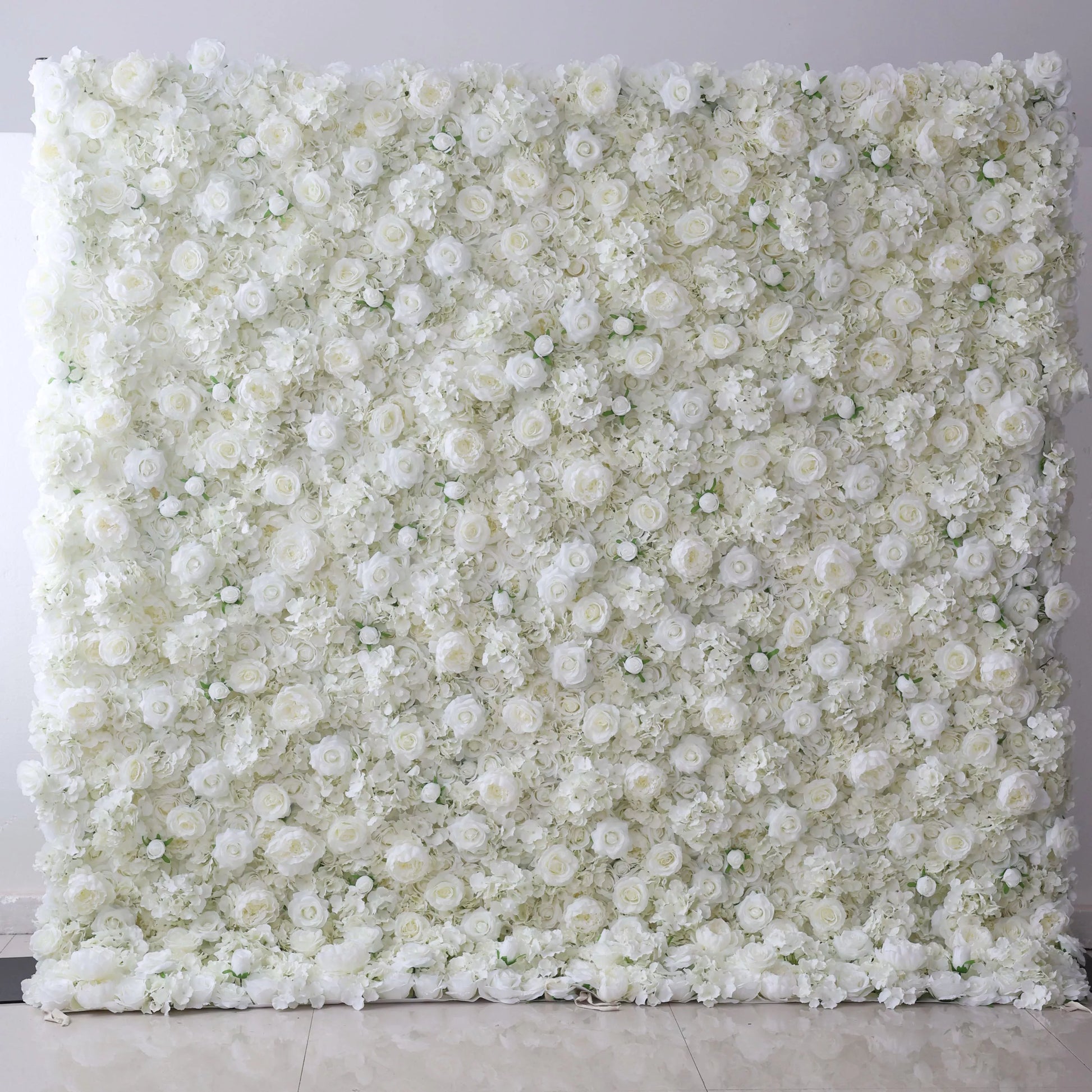 ValarFlowers lemon green white rose flower wall backdrop for wedding, artificial floral panel for party photo booth decor