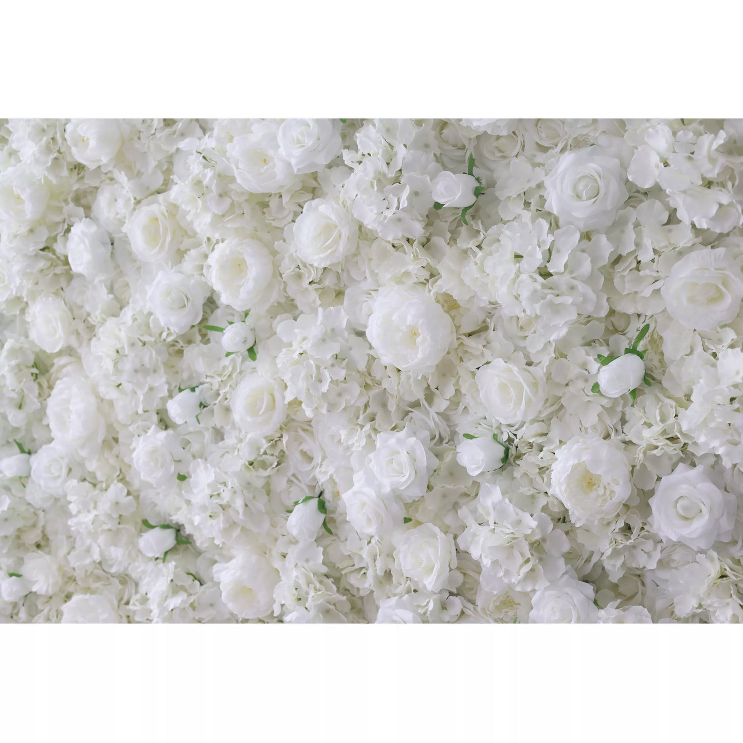 ValarFlowers lemon green and white rose flower wall backdrop for wedding, luxury artificial floral panel for events and party decor