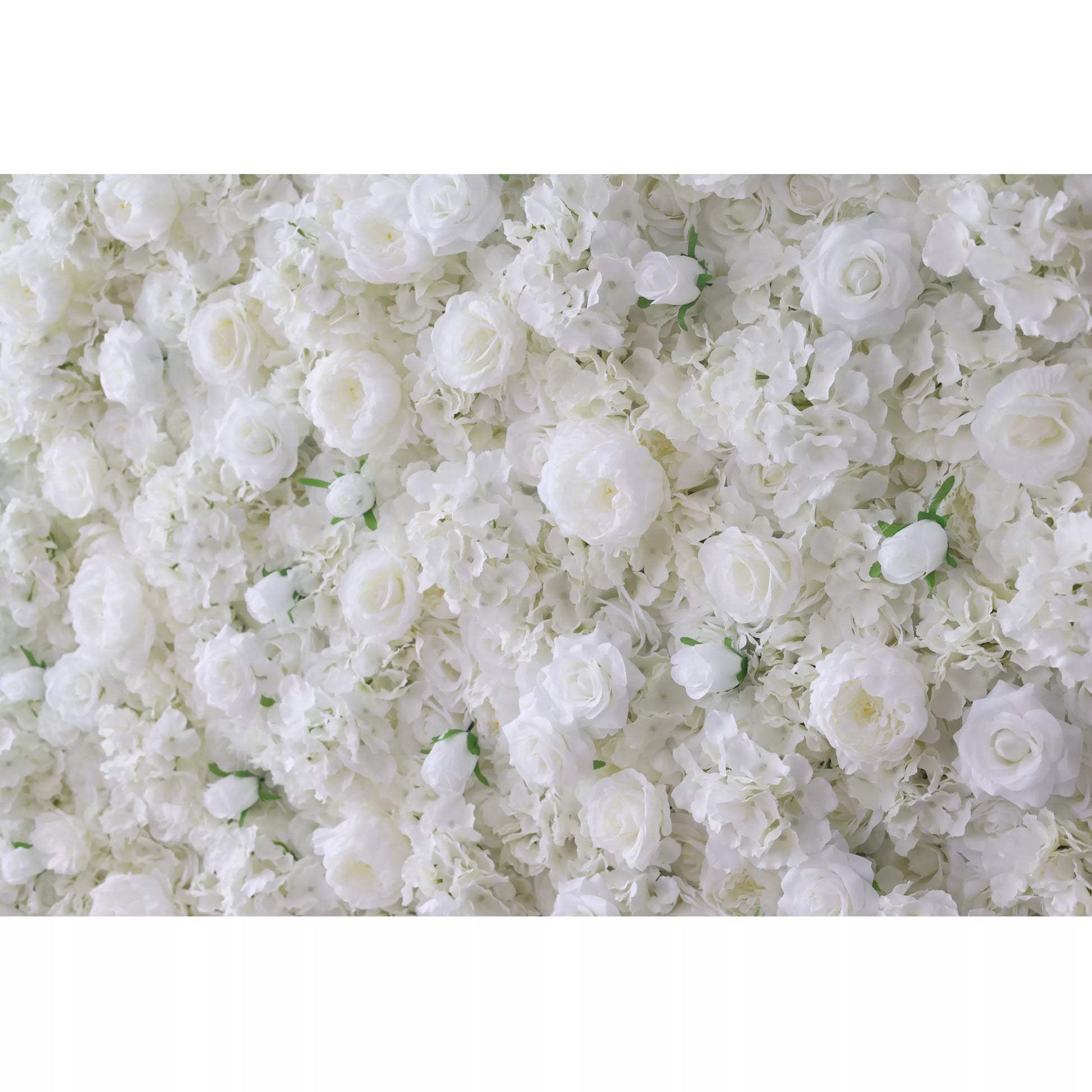 ValarFlowers lemon green and white rose flower wall backdrop for wedding, luxury artificial floral panel for events and party decor