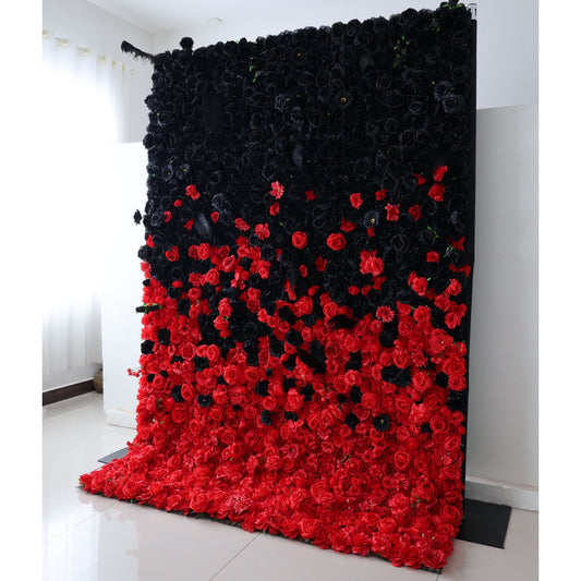 ValarFlowers luxury artificial flower wall backdrop with lush peonies, roses, hydrangeas in blush pink and ivory - perfect wedding party decor