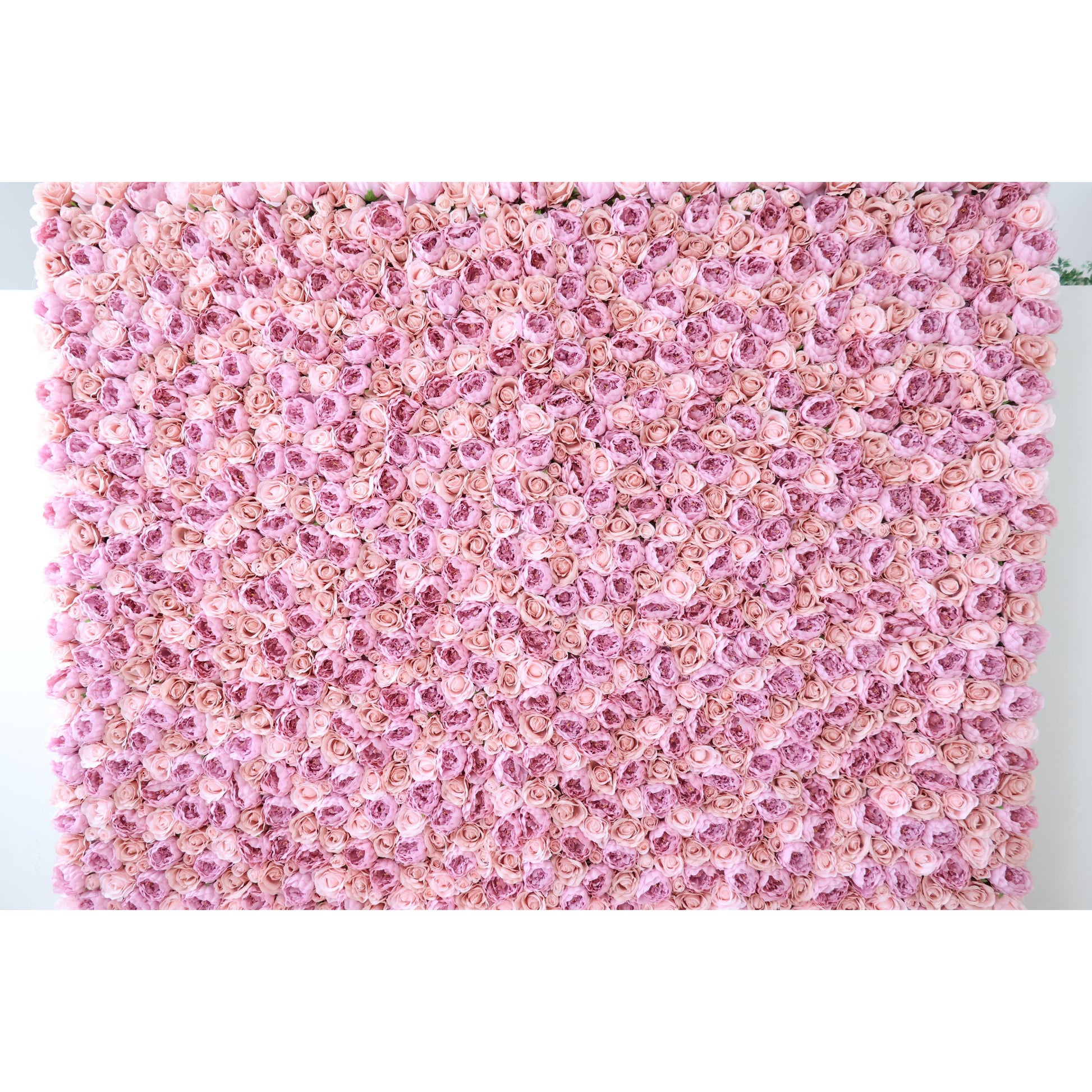 ValarFlowers luxury artificial rose peony hydrangea floral wall backdrop for wedding ceremony, party photo booth, event decor