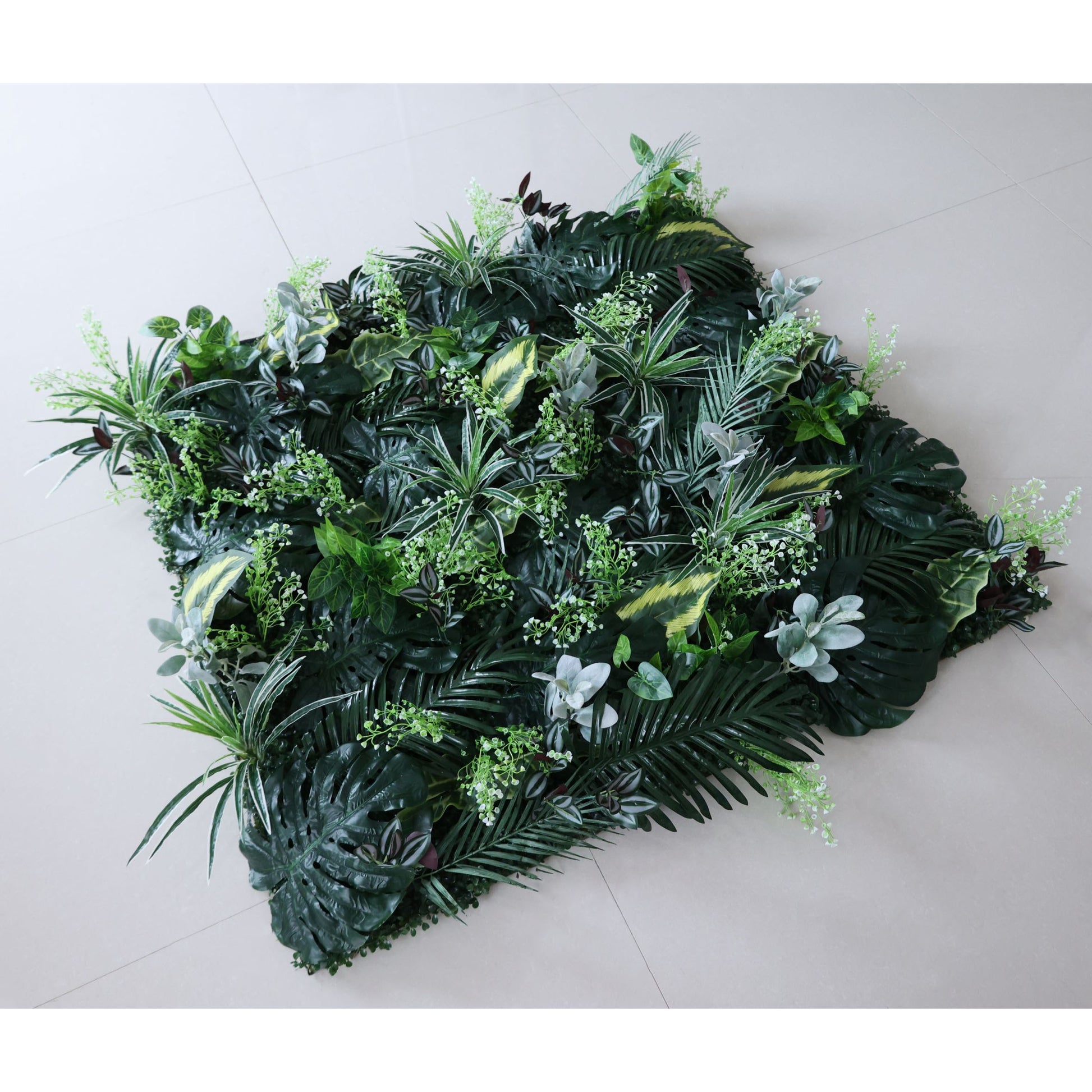 ValarFlowers artificial flower wall backdrop with lush full roses peonies hydrangeas and greenery, luxury wedding event party photo booth decor