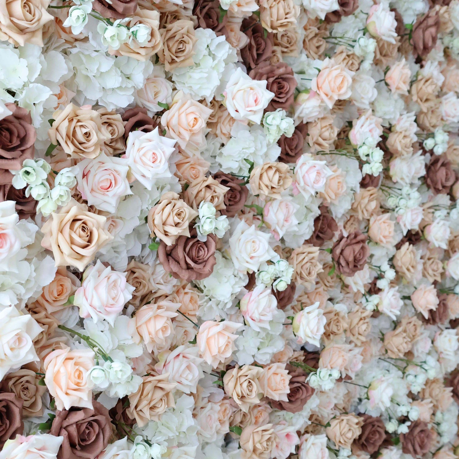 Valar Flowers نشمر من القماش الاصطناعي على شكل زهرة خلفية لحفلات الزفاف، ديكور حفلات الأزهار، التصوير الفوتوغرافي للحدث-VF-295