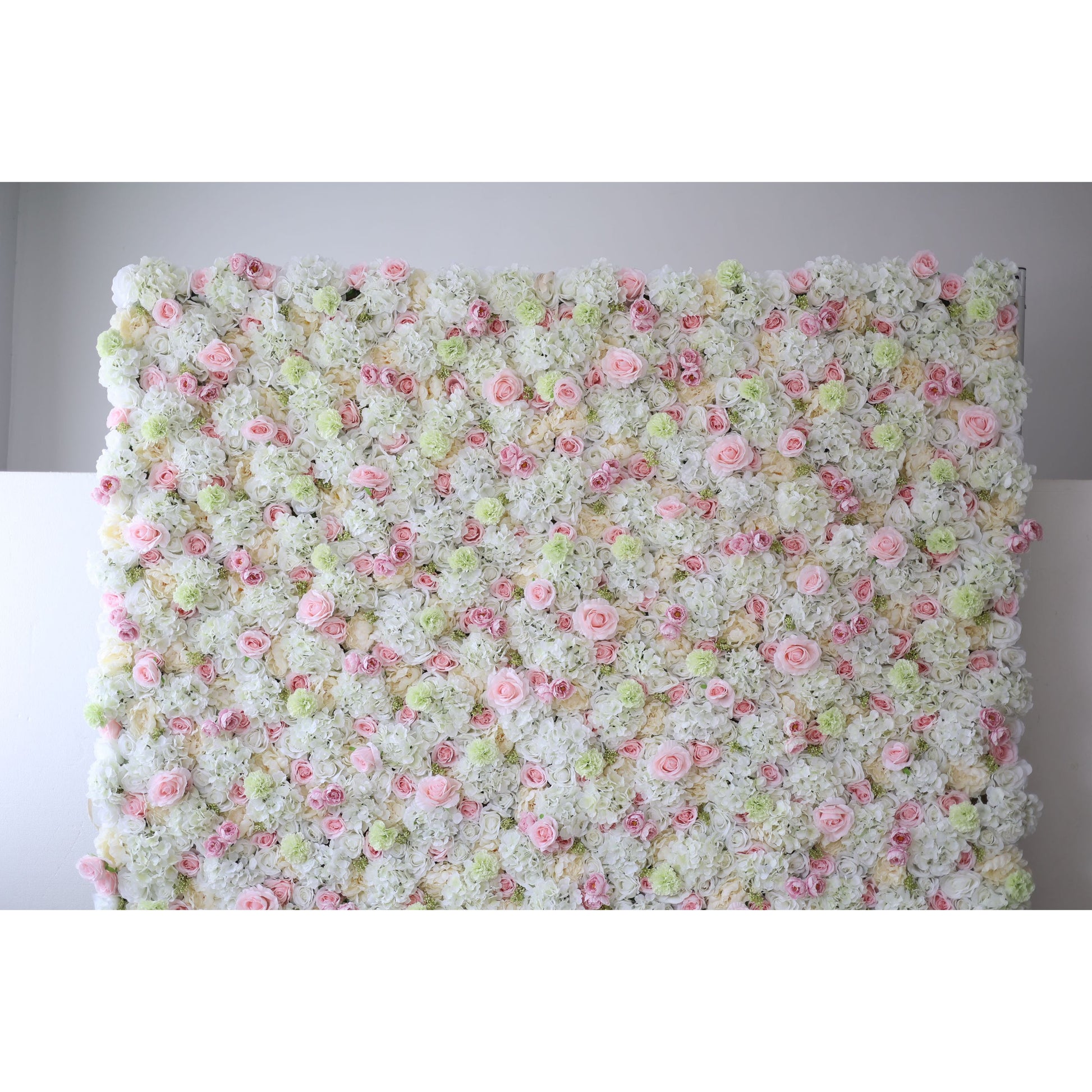 ValarFlowers artificial flower wall with roses peonies hydrangeas greenery for wedding backdrop party decor