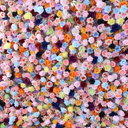 ValarFlowers Rainbow - Hued Floral Extravaganza Wall: A Vibrant, Cheerful Masterpiece for Joyful Celebrations- VF - 606