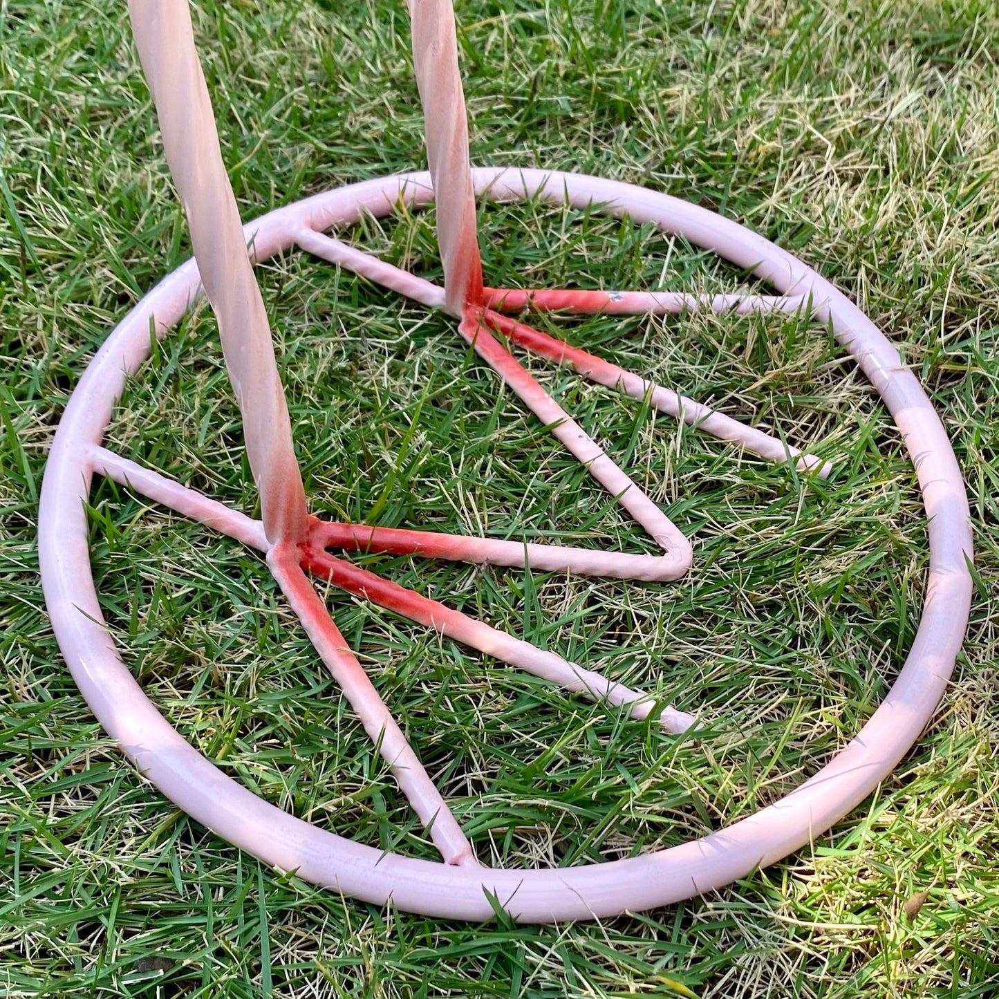 Custom 5.28ft Tall Standing Pinky/Red Metal Yard Flamingo Outdoor Garden Decor for Wedding Party Ornament/ Garden Stakes/ Mon's Gift