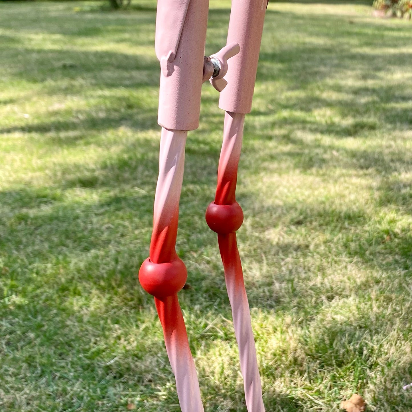 Custom 5.28ft Tall Standing Pinky/Red Metal Yard Flamingo Outdoor Garden Decor for Wedding Party Ornament/ Garden Stakes/ Mon's Gift
