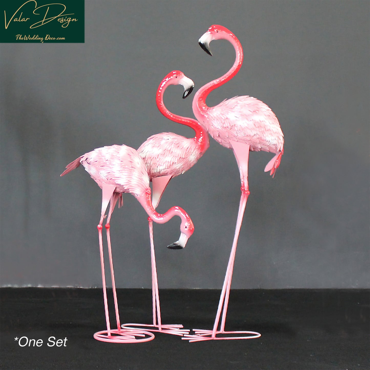 Custom 5.28ft Tall Standing Pinky/Red Metal Yard Flamingo Outdoor Garden Decor for Wedding Party Ornament/ Garden Stakes/ Mon's Gift