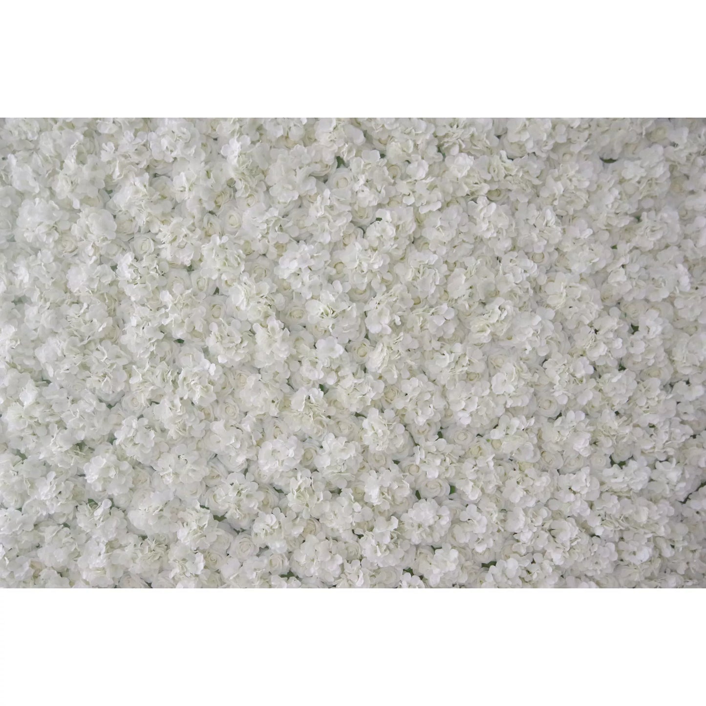 ValarFlowers lemon green and white artificial flower wall backdrop for wedding, party, event decor - silk floral panel
