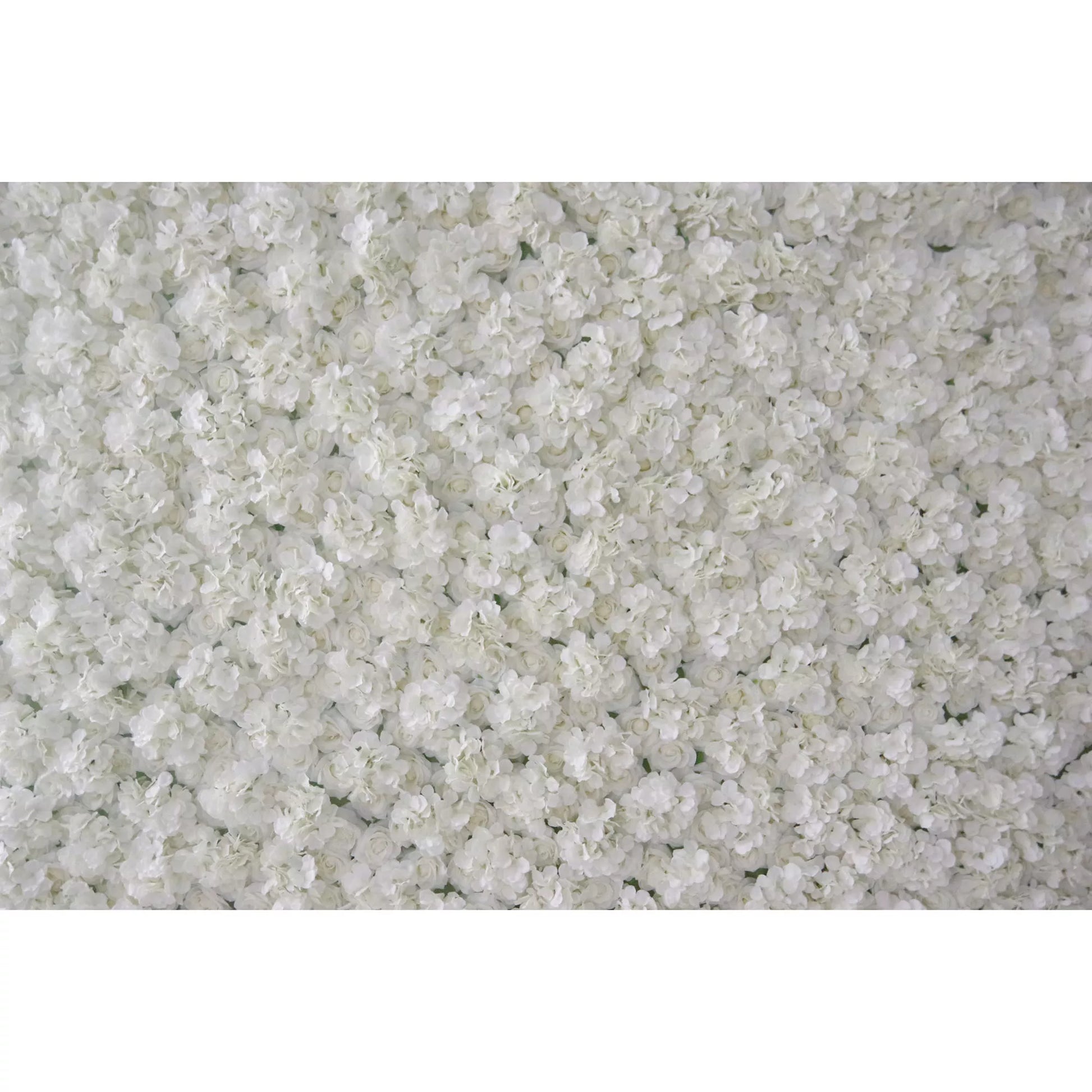 ValarFlowers lemon green and white artificial flower wall backdrop for wedding, party, event decor - silk floral panel