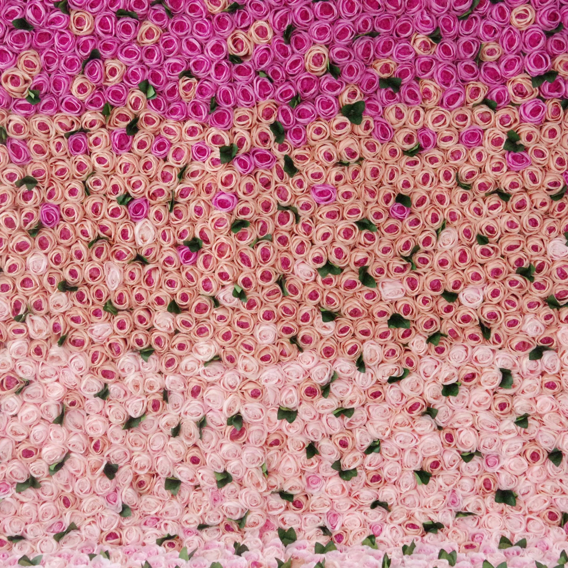 ValarFlowers purple to pink artificial flower wall backdrop with roses peonies hydrangeas for wedding party photo booth decor