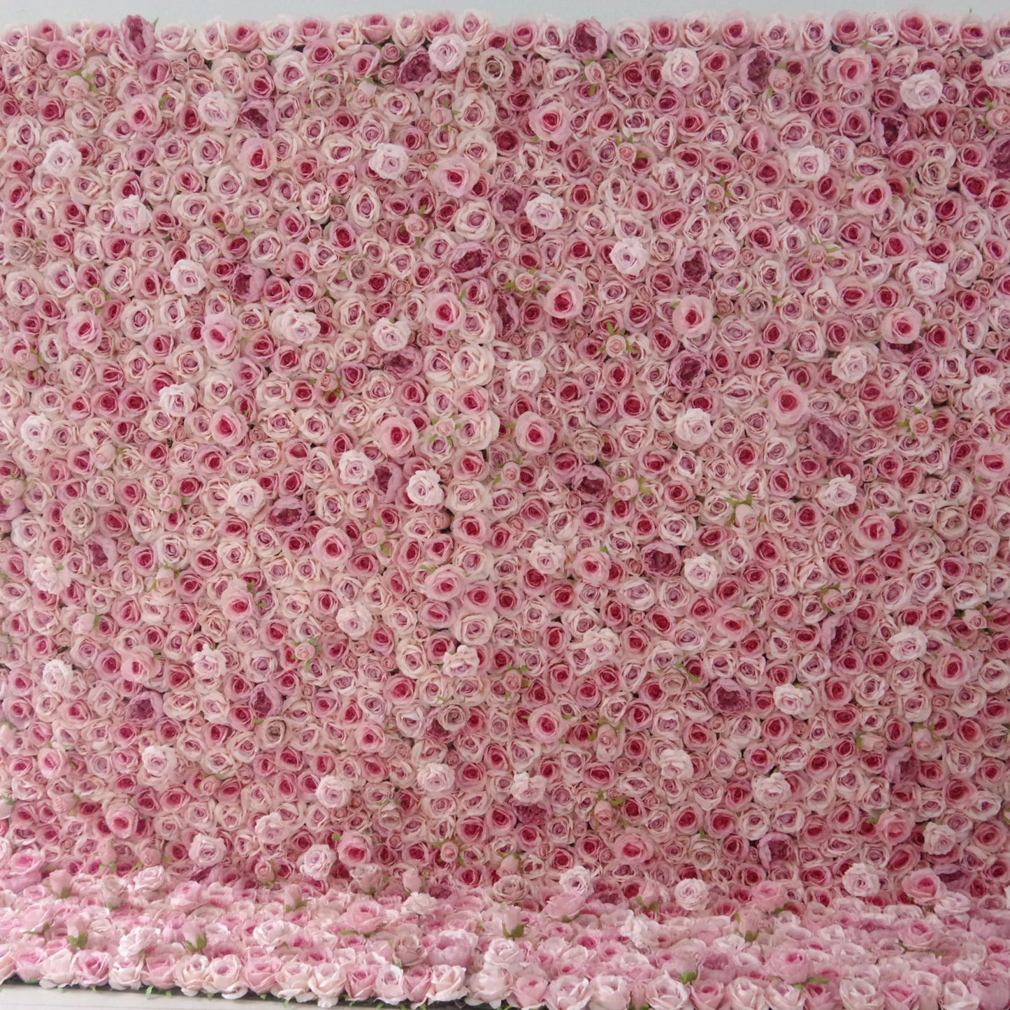 ValarFlowers pink rose and peony floral wall backdrop for wedding, party, photo booth, luxurious event decor