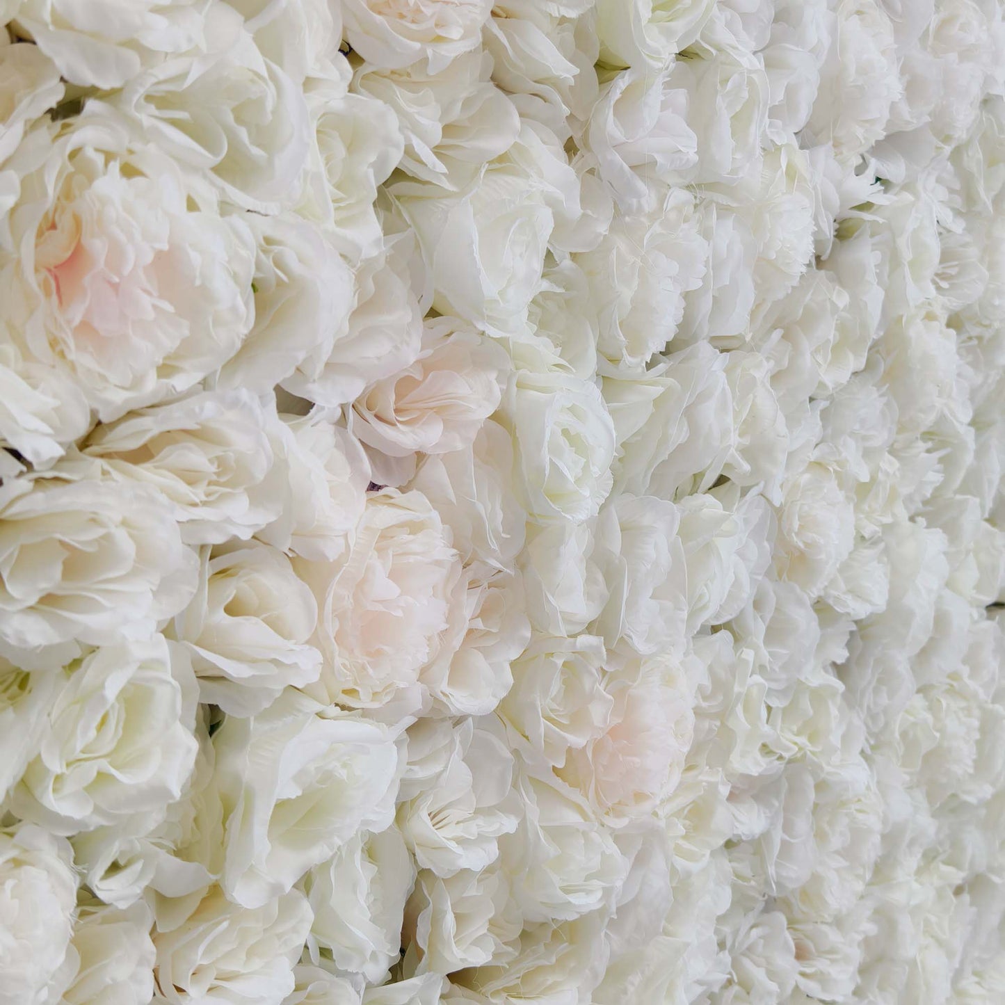 ValarFlowers luxury artificial flower wall backdrop with lush roses, peonies, hydrangeas and greenery - perfect wedding event decor, party photo booth