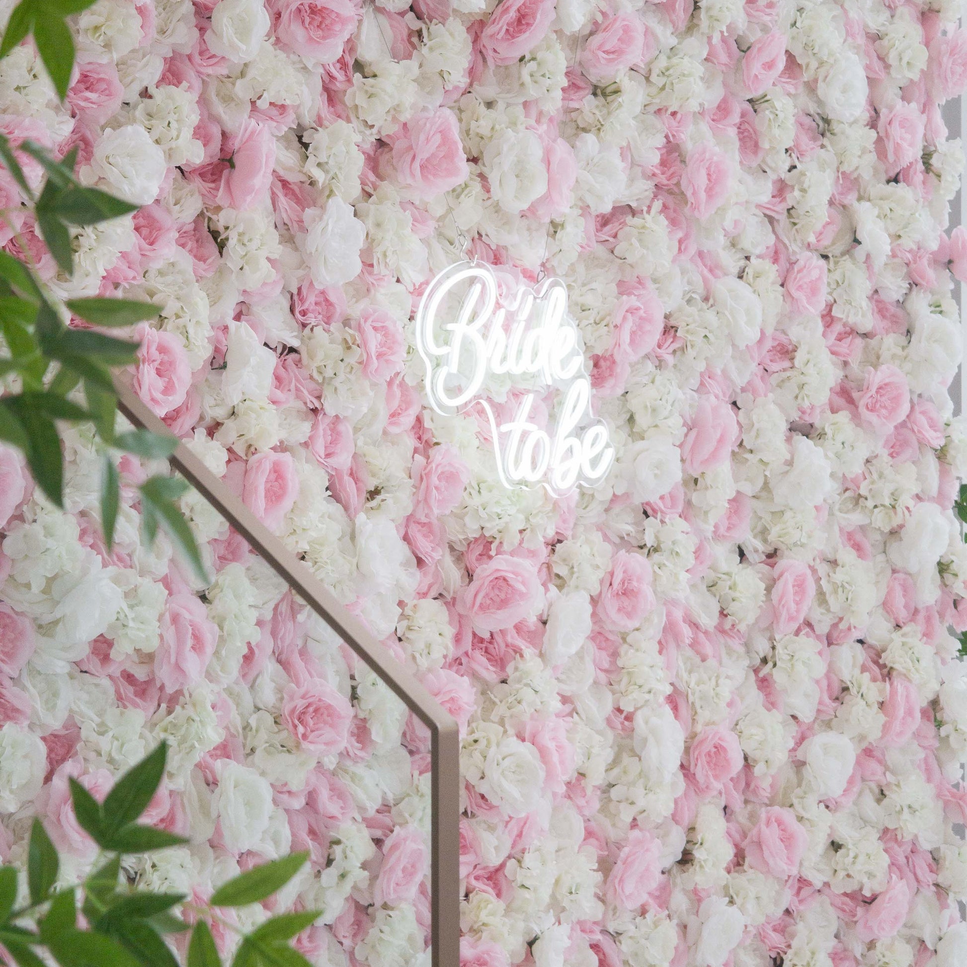 ValarFlowers pink and white artificial flower wall backdrop featuring lush roses peonies hydrangeas for wedding ceremony event decor