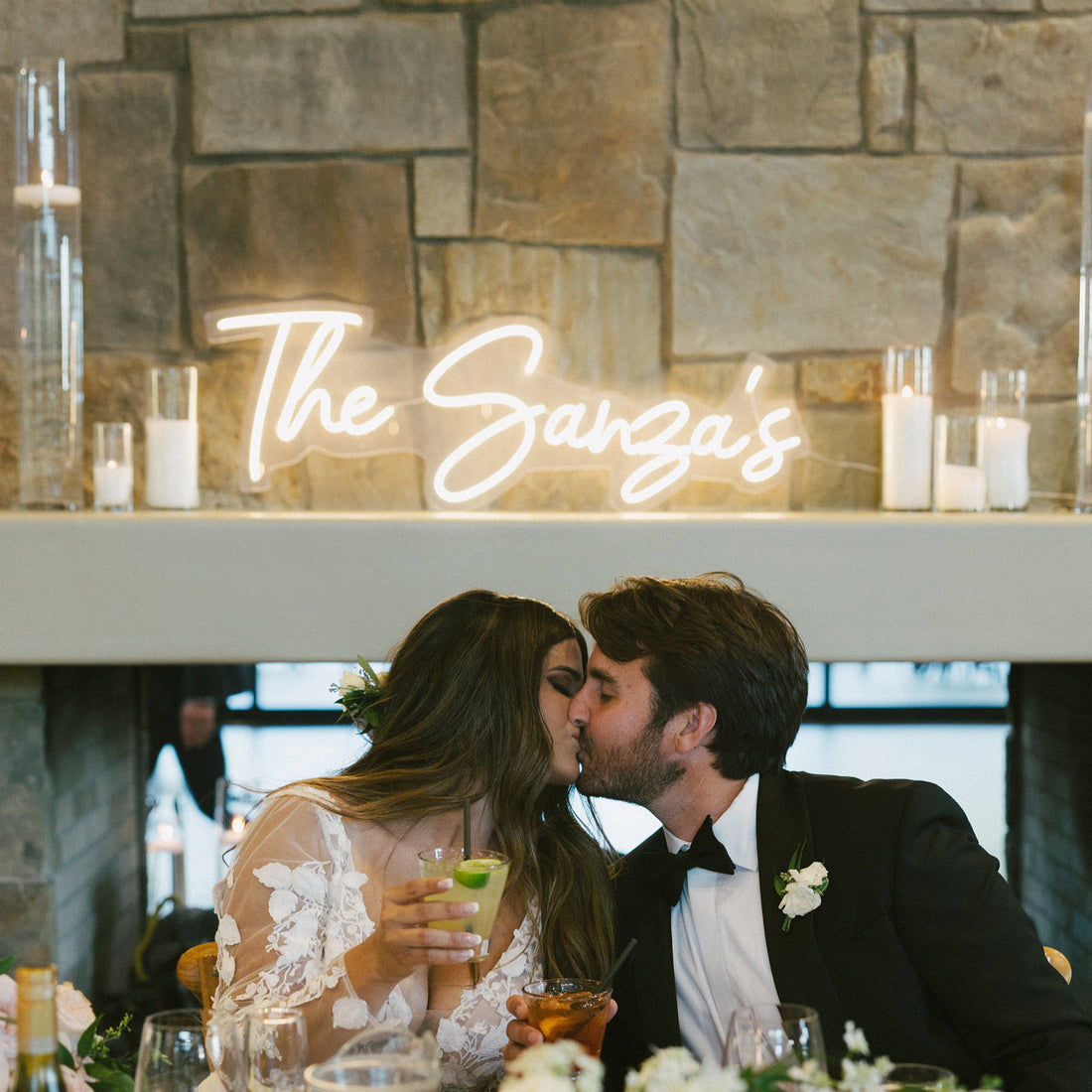 Custom LED Signs, Handwriting Surname, Creative Gift Idea, Mr&Mrs Wedding Backdrop, Bride to Be Sign, House Decoration- Custom Order