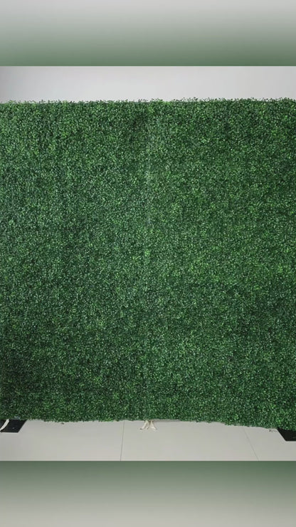 Valar Flowers Roll Up Fabric Artificial Green Grass Wall Wedding Backdrop, Floral Party Decor, Event Photography-VF-086